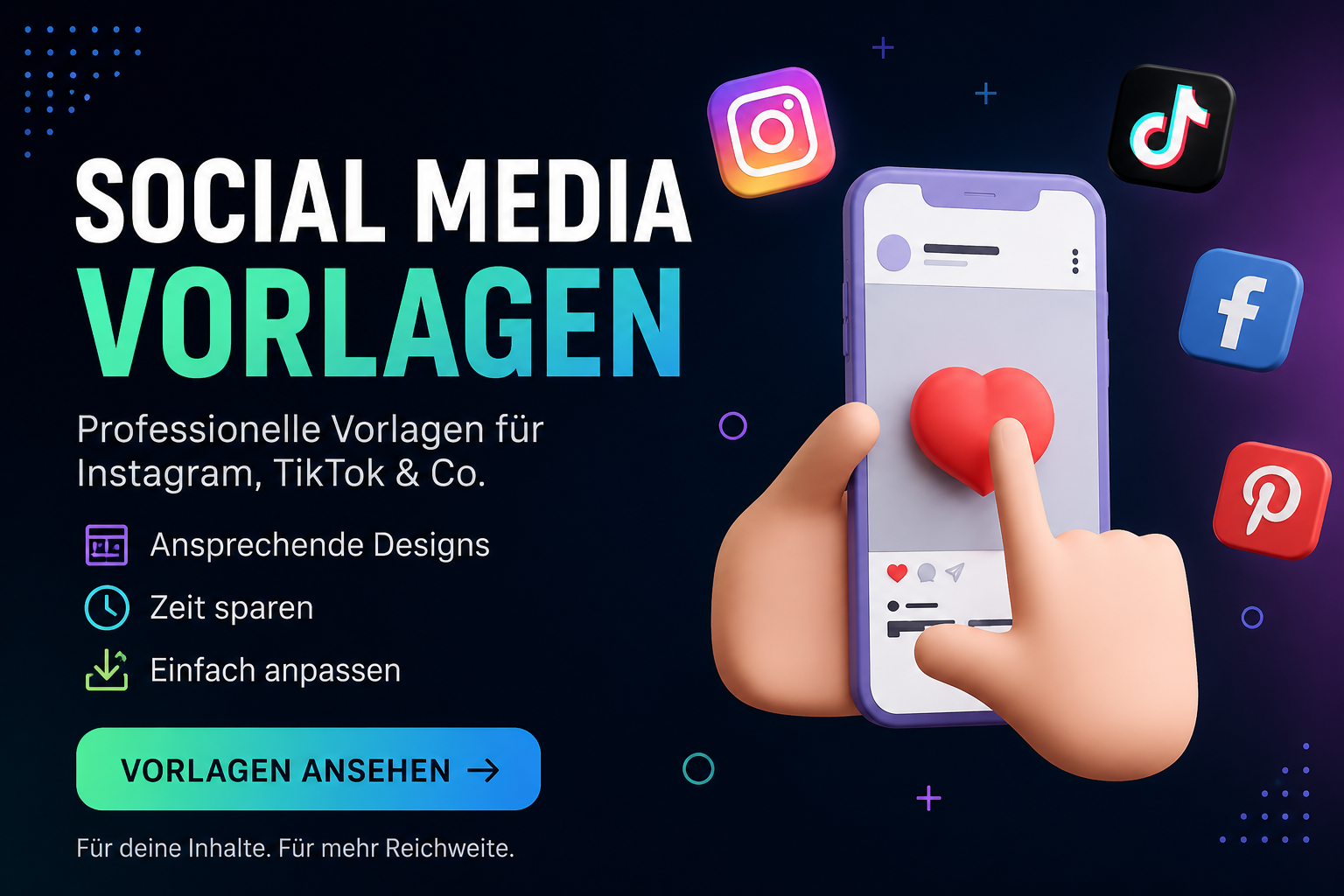 Social Media Vorlagen