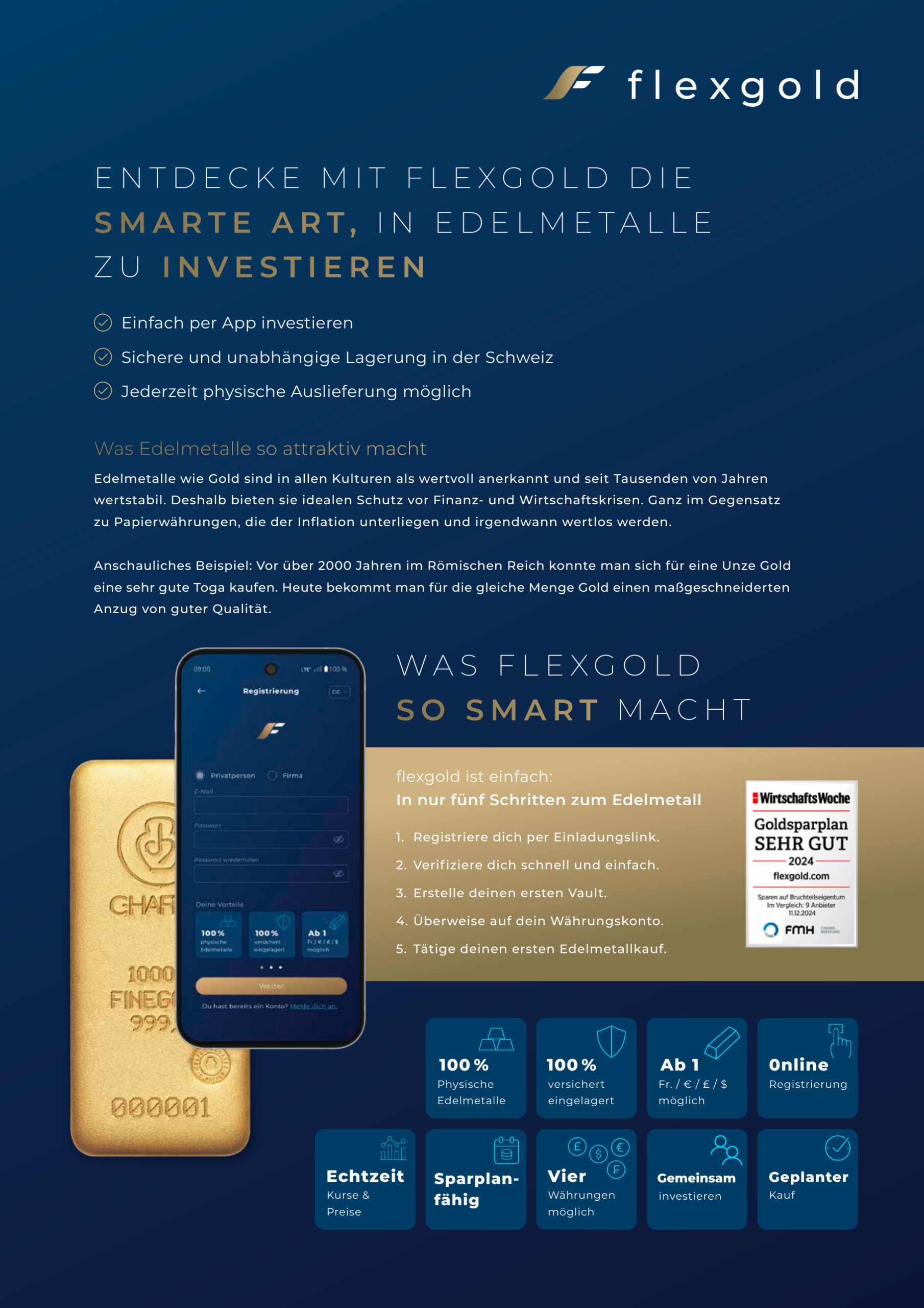 Flexgold OnePager